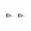 TOMEI Jade Earrings, White Gold 750