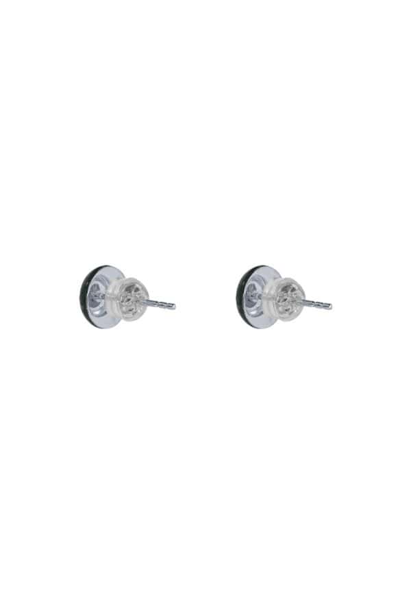 TOMEI Jade Earrings, White Gold 750