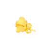 TOMEI Flower Earrings, Yellow Gold 916