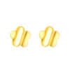 TOMEI Flower Earrings, Yellow Gold 916