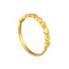 TOMEI Love Ring, Yellow Gold 916