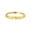 TOMEI Love Ring, Yellow Gold 916