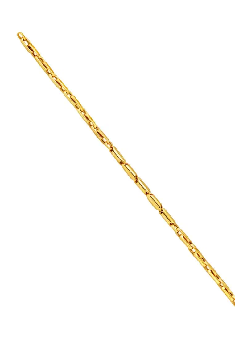 TOMEI Lusso Italia Bracelet, Yellow Gold 916