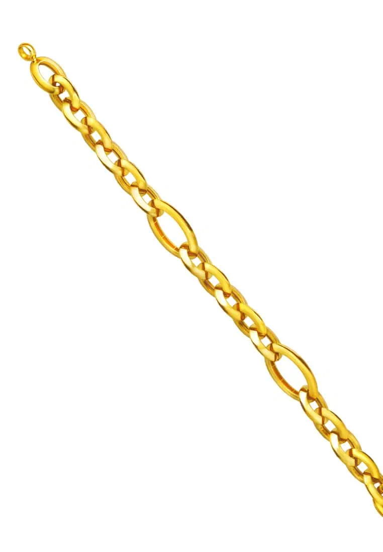 TOMEI Lusso Italia Bracelet, Yellow Gold 916
