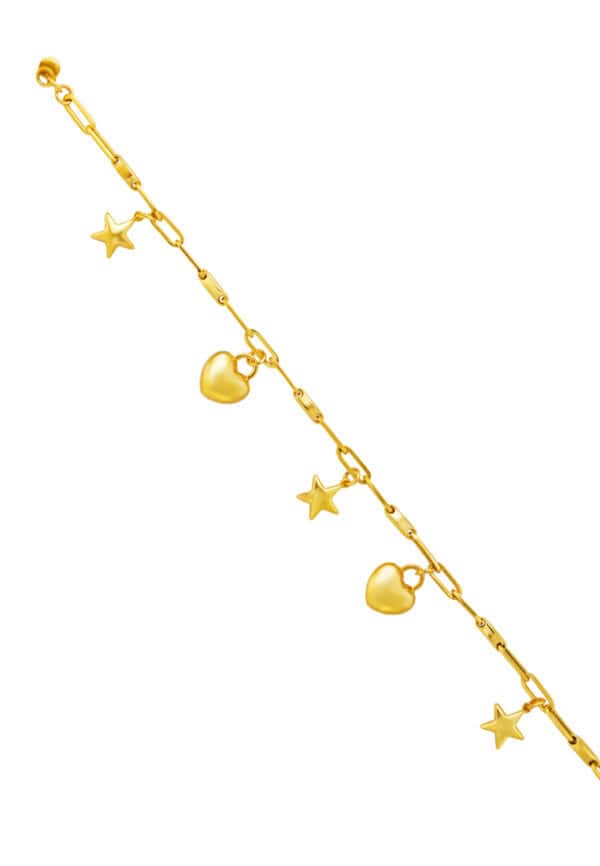 TOMEI Lusso Italia Bracelet, Yellow Gold 916