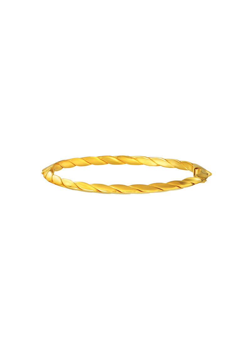 TOMEI Lusso Italia Bangle, Yellow Gold 916