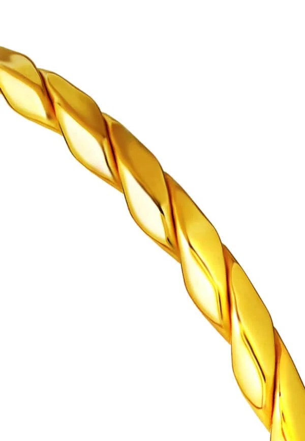 TOMEI Lusso Italia Bangle, Yellow Gold 916