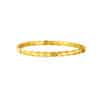 TOMEI Lusso Italia Bangle, Yellow Gold 916