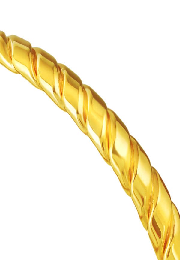 TOMEI Lusso Italia Bangle, Yellow Gold 916