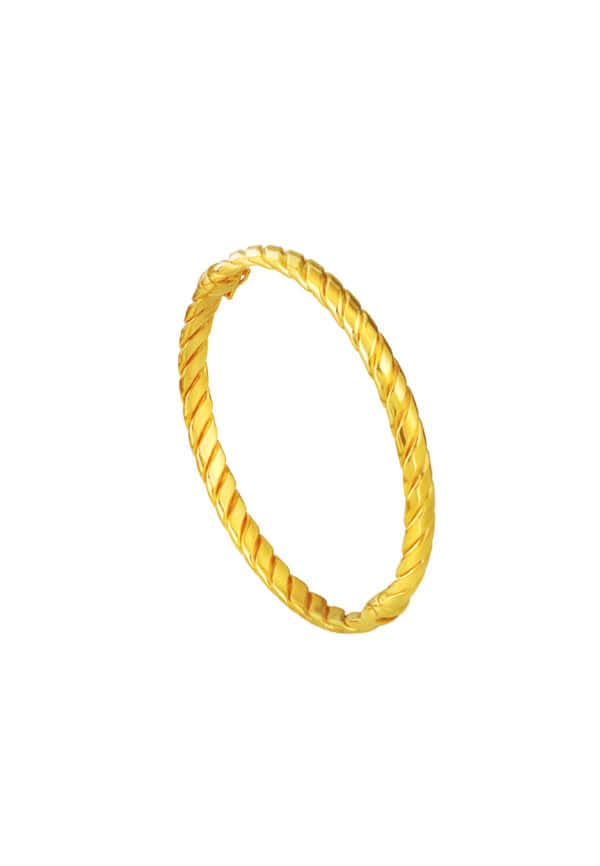 TOMEI Lusso Italia Bangle, Yellow Gold 916