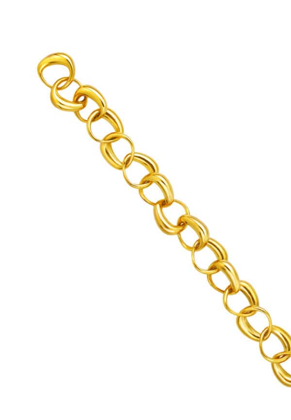TOMEI Lusso Italia Bracelet, Yellow Gold 916