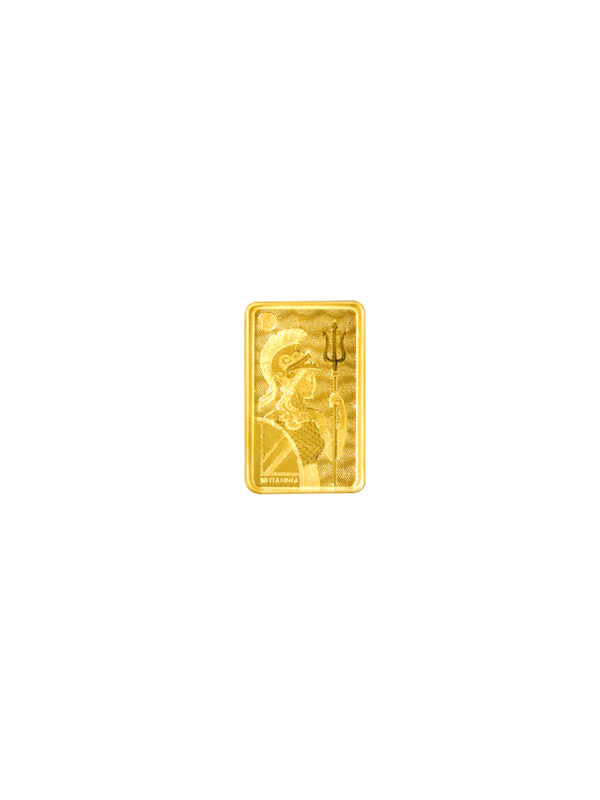 TOMEI The Royal Mint Britannia Gold Bar  I 1G I Fine Gold 9999