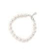 TOMEI Pearlfect Love Single Strand White Pearl Bracelet
