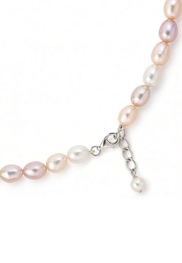 TOMEI Pearlfect Love Single Strand Pink Pearl Bracelet