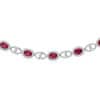 TOMEI Ruby Bracelet, White Gold 750/18K
