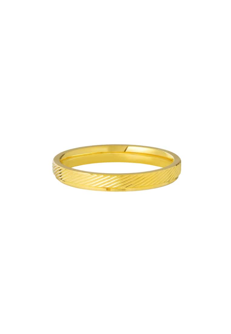 TOMEI Xide Ring, Yellow Gold 916/22K