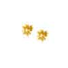 TOMEI Sri Puteri Collection Earrings, Yellow Gold 916/22K