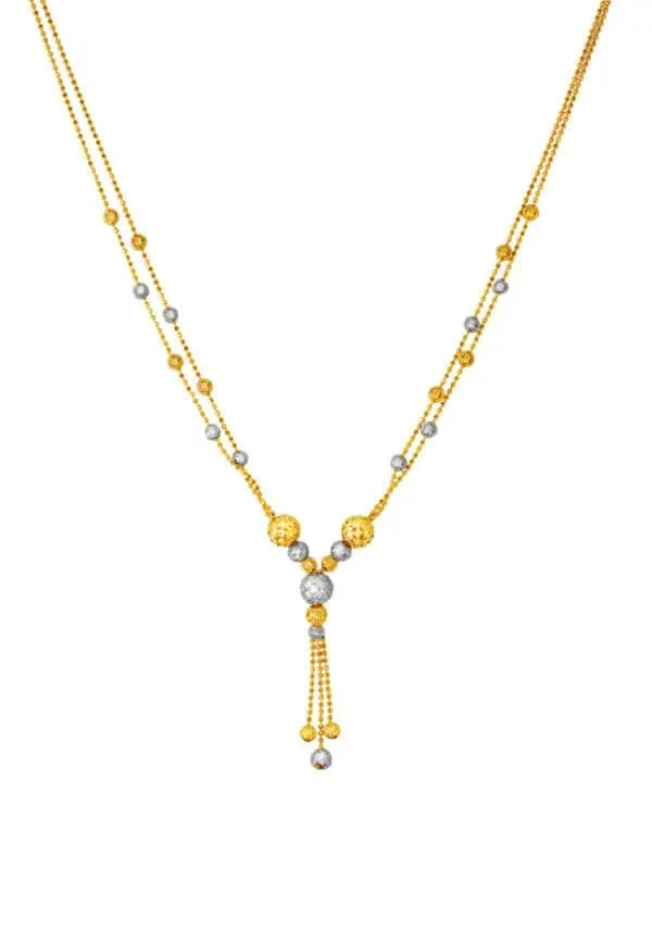 TOMEI Lusso Italia Necklace, Yellow Gold 916/22K