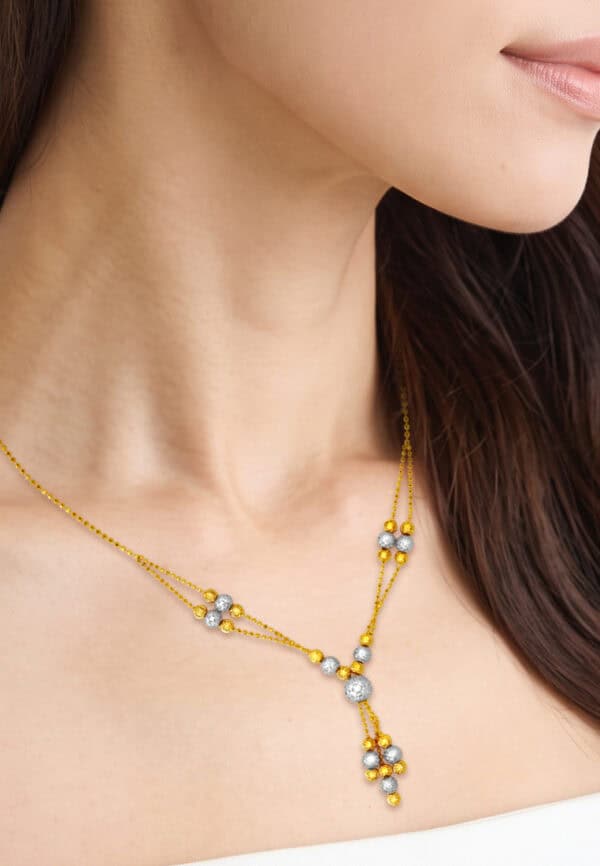 TOMEI Lusso Italia Necklace, Yellow Gold 916/22K
