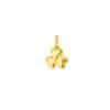 TOMEI Lusso Italia Clover Pendant, Yellow Gold 916/22K