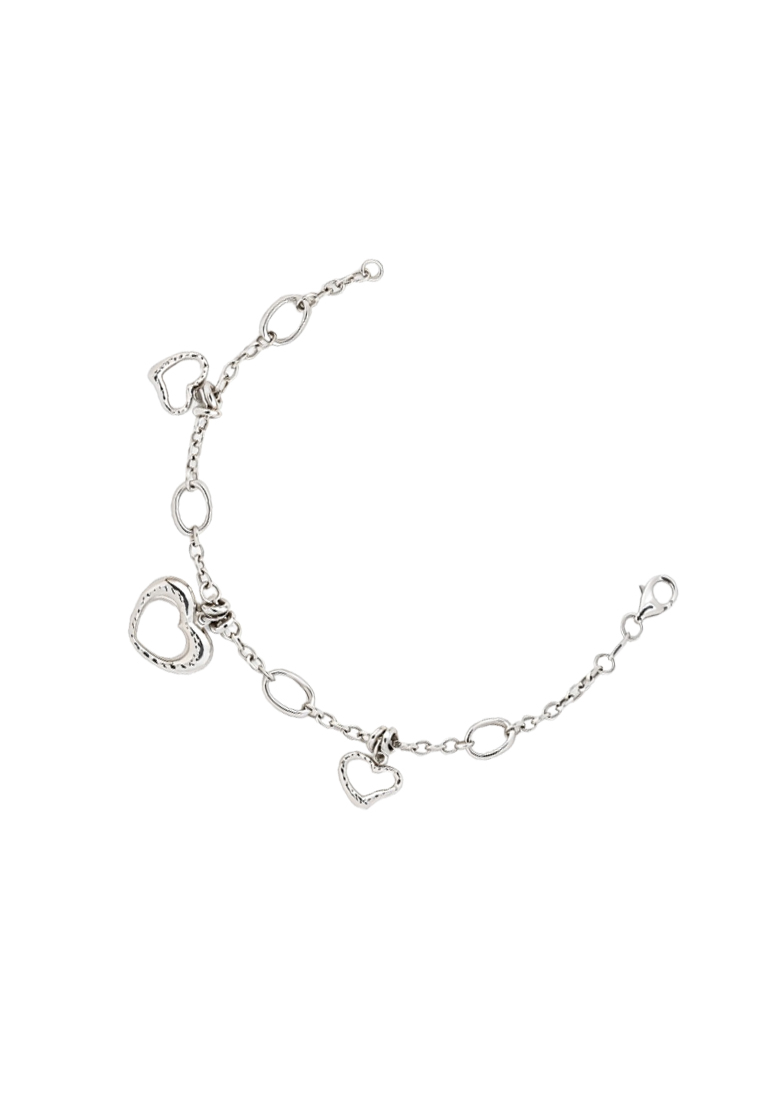 TOMEI Infinity Bracelet, White Gold 585/14K