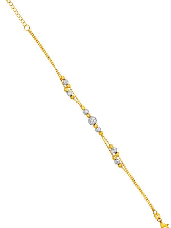 TOMEI Lusso Italia Bracelet, Yellow Gold 916/22K