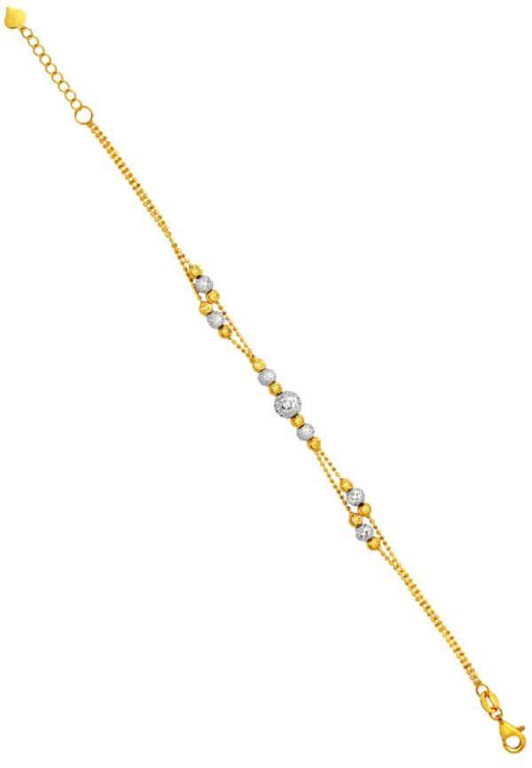 762_0074_IM-TBR626-2C TOMEI Lusso Italia Bracelet, Yellow Gold 916/22K