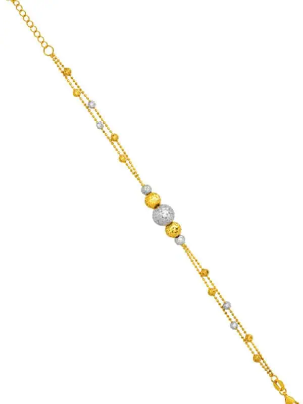 TOMEI Lusso Italia Bracelet, Yellow Gold 916/22K