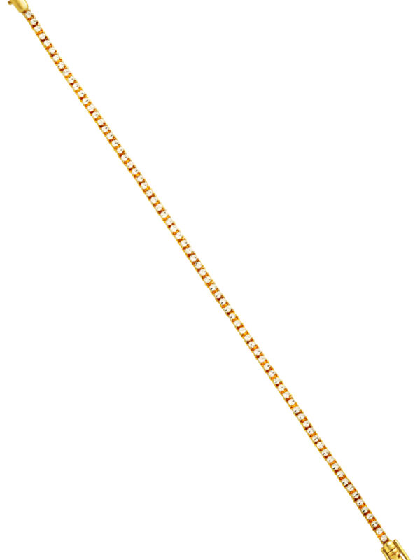 TOMEI Diamond Cut Collection Bracelet, Yellow Gold 916/22K