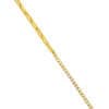 TOMEI Diamond Cut Collection Bracelet, Yellow Gold 916/22K