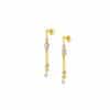 TOMEI Lusso Italia Earrings, Yellow Gold 916/22K