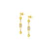 TOMEI Lusso Italia Earrings, Yellow Gold 916/22K