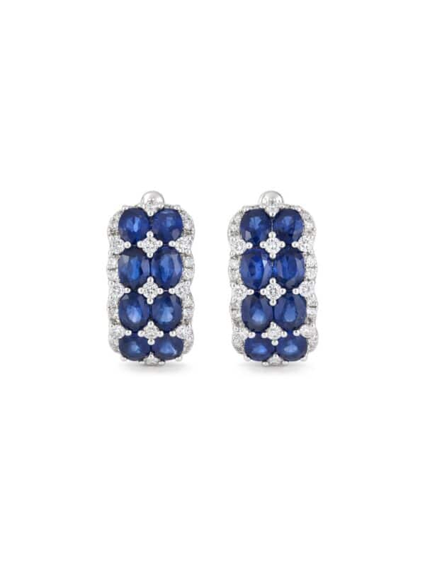 QS00002120_01 TOMEI Sapphire Earrings, White Gold 750/18K
