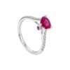 TOMEI Ruby Ring, White Gold 750/18K