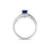 TOMEI Sapphire Ring, White Gold 750/18K