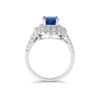 TOMEI Sapphire Ring, White Gold 750/18K