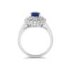 TOMEI Sapphire Ring, White Gold 750/18K