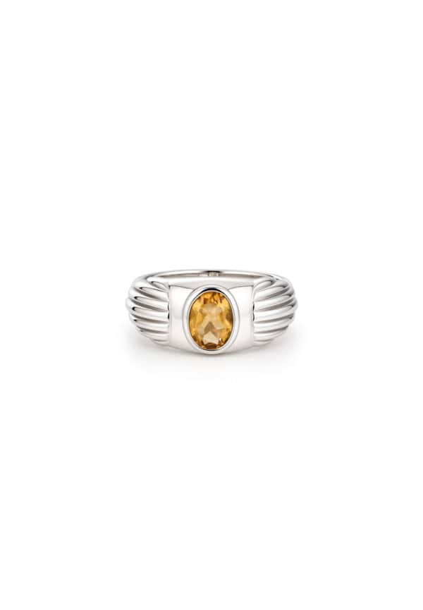Tomei_0031_R3758-C_3.png TOMEI Homme Series, Birthstone Silver Ring