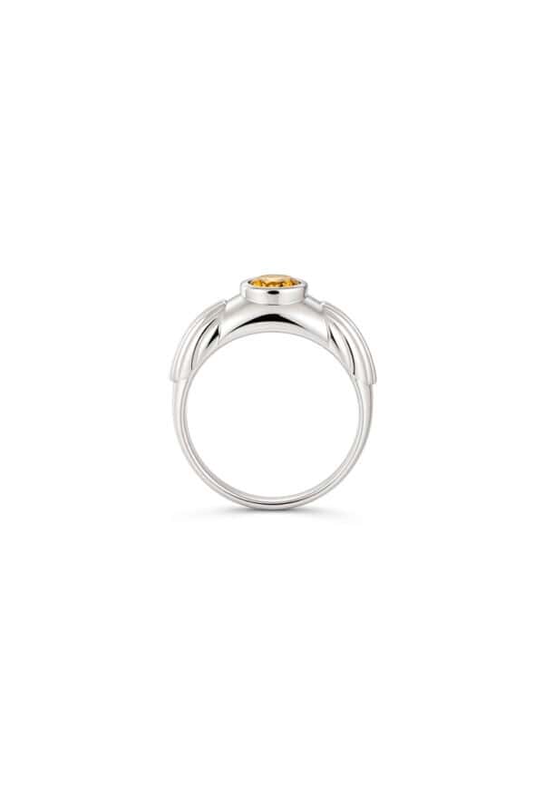 Tomei_0032_R3758-C_2.png TOMEI Homme Series, Birthstone Silver Ring