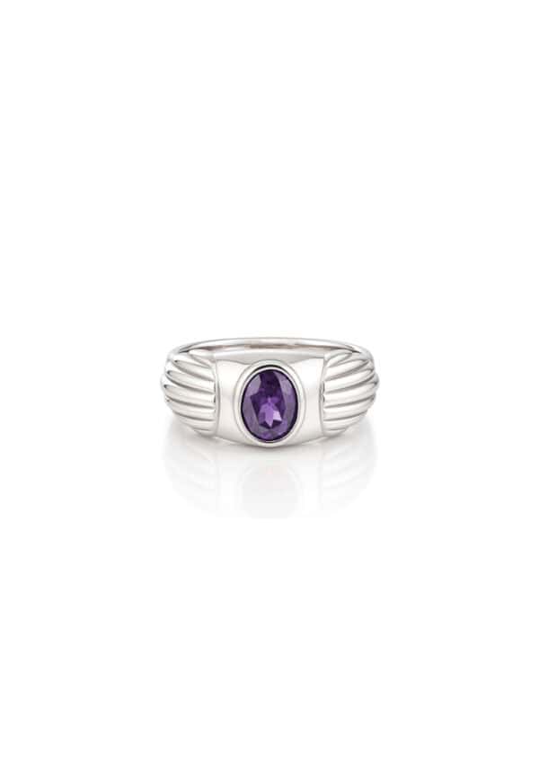 Tomei_0059_3758-A_3.copy TOMEI Homme Series, Birthstone Silver Ring