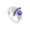 TOMEI Sapphire Ring, White Gold 750/18K