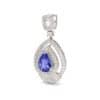 TOMEI Sapphire Pendant, White Gold 750/18K