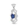 TOMEI Sapphire Pendant, White Gold 750/18K