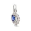 TOMEI Sapphire Pendant, White Gold 750/18K