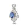 TOMEI Sapphire Pendant, White Gold 750/18K