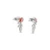 TOMEI Ruby Earrings, White Gold 750/18K