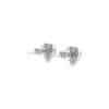 TOMEI Sapphire Earrings, White Gold 750/18K