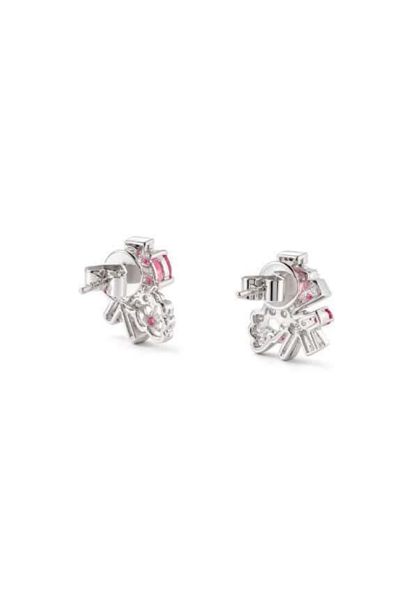 TOMEI Ruby Earrings, White Gold 750/18K