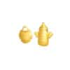TOMEI Happy Baby Gold Wafer 0.4G, Yellow Gold 9999