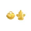 TOMEI Happy Baby Gold Wafer 0.4G, Yellow Gold 9999
